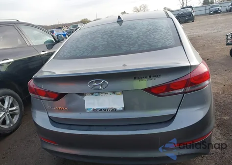 2017 Hyundai Elantra Se из США, поврежденный, VIN KMHD84LFXHU154765